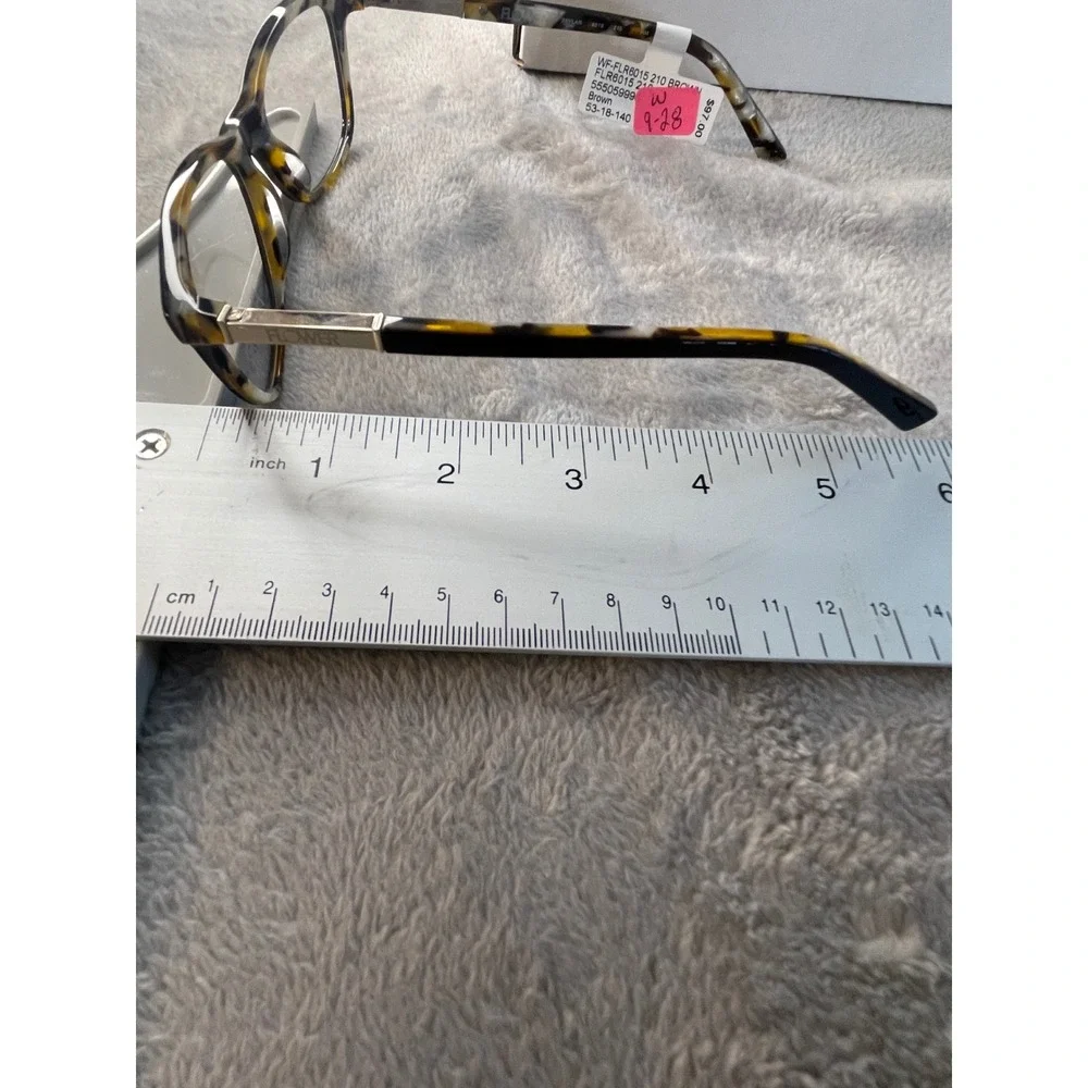 Flower by Drew Barrymore Skylar Brown Tortoise Cat Eye Optical Frames FLR6015 21